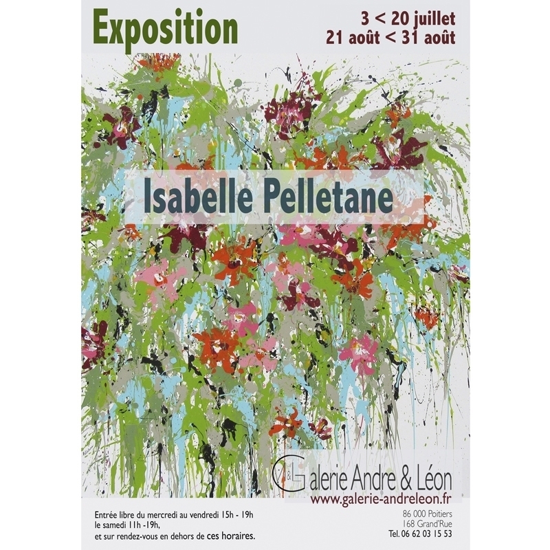 Exhibition, “Isabelle Pelletane”, André & Léon Galerie – POITIERS (FR)